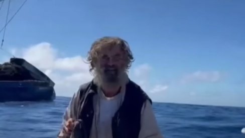 PLOVIDBA KRENULA PO ZLU: Muškarac i njegov pas spaseni nakon što su tri meseca bili izgubljeni na morskoj pučini (VIDEO)