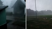 НЕВРЕМЕ СТИГЛО У СОМБОР: Јака олуја поново погодила Србију (ВИДЕО)