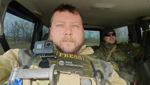 POGINUO REPORTER RIA NOVOSTI: Ukrajinske snage kasetnom municijom gađale grupu ruskih novinara (FOTO)