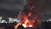 GORI KROV ŽELEZNIČKE STANICE: Detalji ogromnog požara u Boru