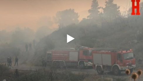 GRČKA: Požari nastavljaju da besne u Asklipijeju, šireći se ka selu Genadi