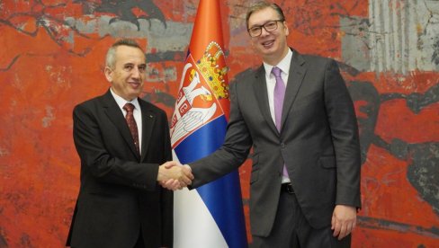 PREDSEDNIK PRIMIO AKREDITIVNA PISMA: Vučić sa novim ambasadorima Palestine, Kipra, Japana, Konga i BiH (FOTO)