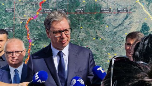 MISLIM DA JE TO JAKO VAŽNO: Vučić - U interesu nam je da budemo povezani sa našom Gračanicom, ali i sa Prištinom, Tiranom...