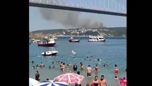 SNIMCI IZ ISTANBULA: Šumski požar buknuo usred grada (VIDEO)
