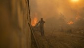 EVO GDE SVE TAČNO BUKTE POŽARI U GRČKOJ: Vatra gori na četiri fronta, prizori su zastrašujući