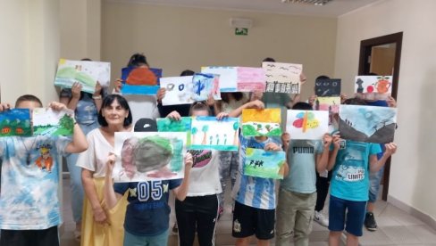 UČILI O IHRANI I CRTANJU: Opština Zvezdara organizovala zanimljive aktivnosti za učenike