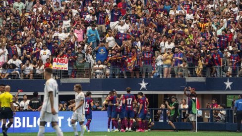 СПЕКТАКЛ У ТЕКСАСУ: Барселона убедљива против Реал Мадрида