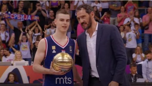 SRBIN JE NAJBOLJI! Nikola Topić MVP juniorskog prvenstva Evrope u košarci, evo i zašto (VIDEO)