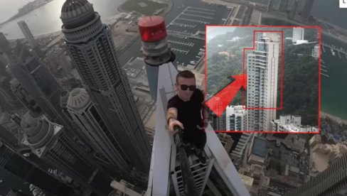 NA MESTU OSTAO MRTAV: Proslavio se penjanjem na najviše zgrade - poginuo posle pada sa 68. sprata u Hongkongu