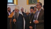NAJBOLJE MESTO NA KOJEM ĆEMO POČETI RAZGOVORE O VAŽNIM TEMAMA: Vučić obišao manastir Osovica u društvu Dodika i patrijarha (VIDEO)