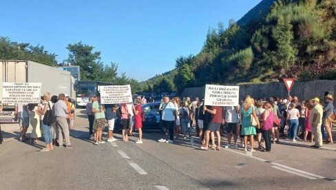 NEKO HOĆE DA UGASI INSTITUT IGALO: Radnici opet u dvočasovnoj blokadi granica sa Hrvatskom