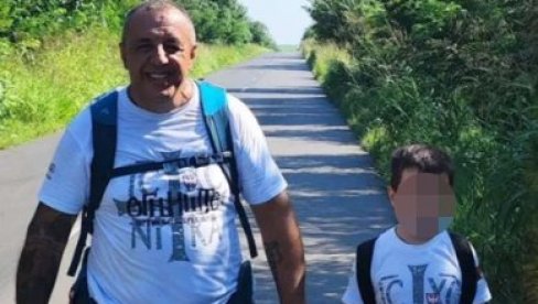 DUŠAN KRENUO OČEVIM STOPAMA HUMANOSTI: Najmlađi hodočasnik u Srbiji Dušan ponovo prodao svoje korake i pomogao drugima