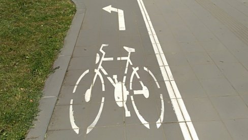 Обнова бициклистичке стазе у Дунавској улици