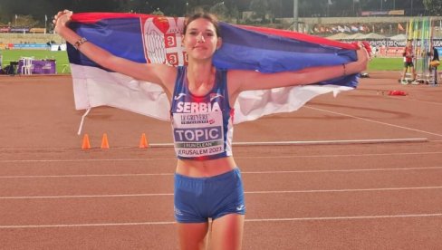 БРАВО! Ангелина Топић најбоља млада атлетичарка Европе, у Србију таква награда није стигла баш дуго!
