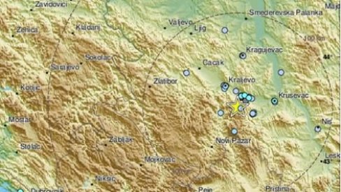 JAK UDAR, NAGLO JE ZATRESLO: Građani prijavljuju - Zemljotres se osetio u Beogradu, Kraljevu, Kragujevcu