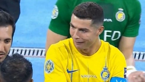 RONALDO JE OSTAO U NEVERICI: Ovakav je bio izraz lica Portugalca kad je video da je Milinković-Savić MVP (VIDEO)