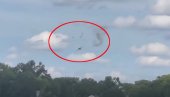 DRAMATIČAN SNIMAK IZ MIČIGENA: Srušio se mig-23, pilot se hitno katapultirao (VIDEO)