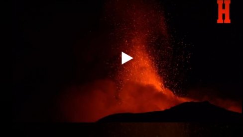 ОБУСТАВЉЕНИ СВИ ЛЕТОВИ ПРЕКО СИЦИЛИЈЕ: Прорадио вулкан Етна