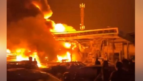 TRAGEDIJA NA BENZINSKOJ PUMPI U MAHAČKALI: U eksploziji  poginulo petoro ljudi, spasioci hitno izašli na teren (VIDEO)
