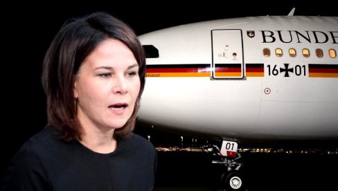 DRAMA NA LETU ANALENE BERBOK: Kvar na avionu u kom je bila nemačka ministarka, dva puta se vraćali na pistu