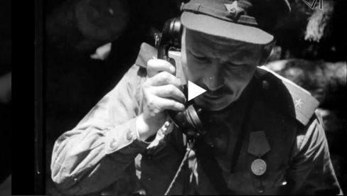СНИМАК ИЗ ДРУГОГ СВЕТСКОГ РАТА: Сукоб совјетске артиљерије са немачким снагама (ВИДЕО)