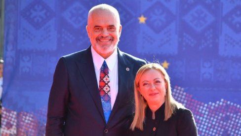 ĐORĐA MELONI JE SESTRA ALBANIJE: Rama zasuo komplimentima italijansku premijerku