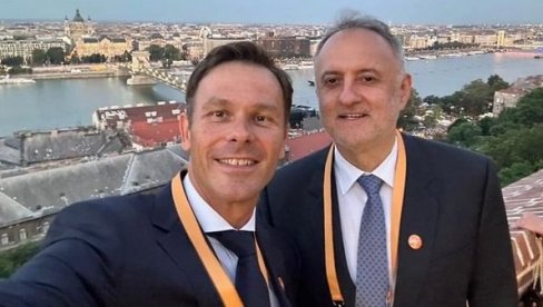 MALI I GAJIĆ U BUDIMPEŠTI: Čestitka Ivani na medalji i domaćinima na organzaciji