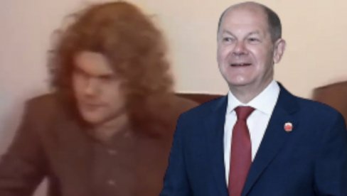 DUGA KOVRDŽAVA KOSA I OZBILJAN POGLED: Isplivao snimak Olafa Šolca iz 1984. godine (VIDEO)