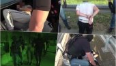 POGLEDAJTE KAKO JE PAO DVOJAC KOJI JE OTEO NEMCA KOD ŠIDA: Policija ih opkolila kod Šida (VIDEO)