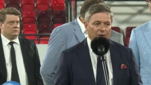 DRAGAN STOJKOVIĆ PIKSI: Hvala Vučiću, stadion u Leskovcu je za ponos