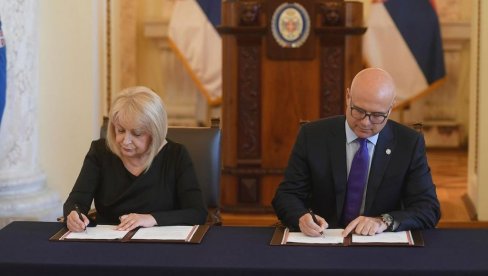 JAČANJE PATRIOTSKIH OSEĆANJA NAŠIH ĐAKA: Potpisan sporazum između Ministarstva odbrane i Ministarstva prosvete