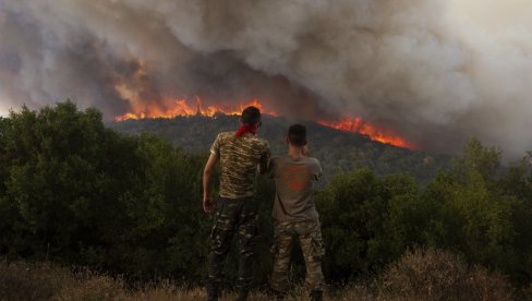 У ГРЧКОЈ И ДАЉЕ ДРАМАТИЧНО: Појачане снаге за гашење пожара у појединим областима