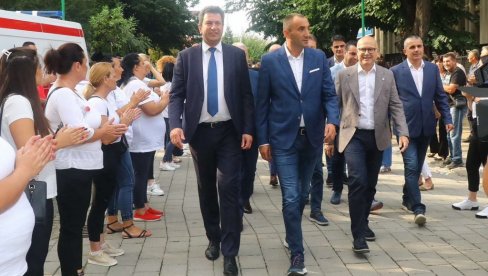 VUČEVIĆ U ŠAPCU: Srpska napredna stranka imala je važan skup u gradu na Savi