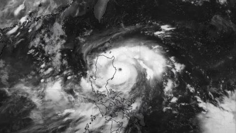 SAOLA SVE BLIŽA OBALI: Objavljen satelitski snimak kretanja razornog tajfuna (VIDEO)