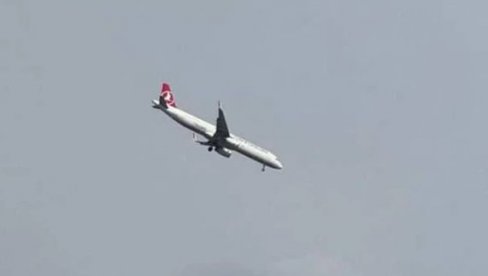 ДА СЕ НАЈЕЖИШ: Погледајте снимак неуспешног покушаја слетања авиона на београдски аеродром (ВИДЕО)