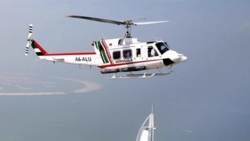 SRUŠIO SE HELIKOPTER U DUBAIJU: Traga se za pilotima