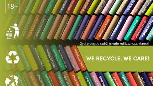 ЕКОЛОШКА ОДРЖИВОСТ: Наставља се рециклажа искоришћених вејп уређаја