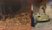 LOŠE VESTI IZ MAROKA, PREKO 600 POGINULIH: Prizori nakon stravičnog zemljotresa jezivi, zgrade se rušile kao kule od karata (VIDEO)