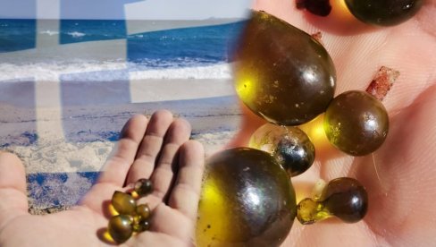 ŠTA JE TO? Srbin našao misteriozne kuglice na plaži u Grčkoj (FOTO)
