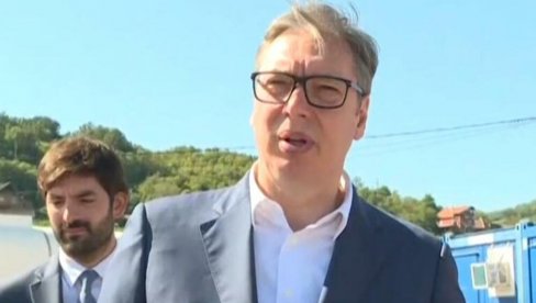 OVO JE DOBAR DAN, VELIKI DAN ZA NIŠ: Vučić nakon otvaranja fabrike Palfinger u Nišu (VIDEO)
