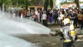 POŽAR SREĆOM NIJE BIO PRAVI: Subotički vatrogasci izveli vežbu u Školskom centru „Dositej Obradović“