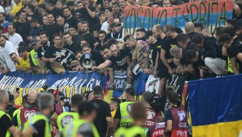 UEFA POKRENULA ISTRAGU: Rumunima se crno piše zbog Kosovo je Srbija