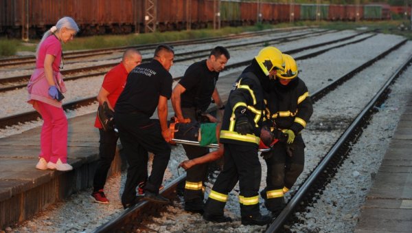 МЕХАНИЧАРА УДАРИЛА СТРУЈА: Несвакидашња незгода на Железничкој станици у Краљеву