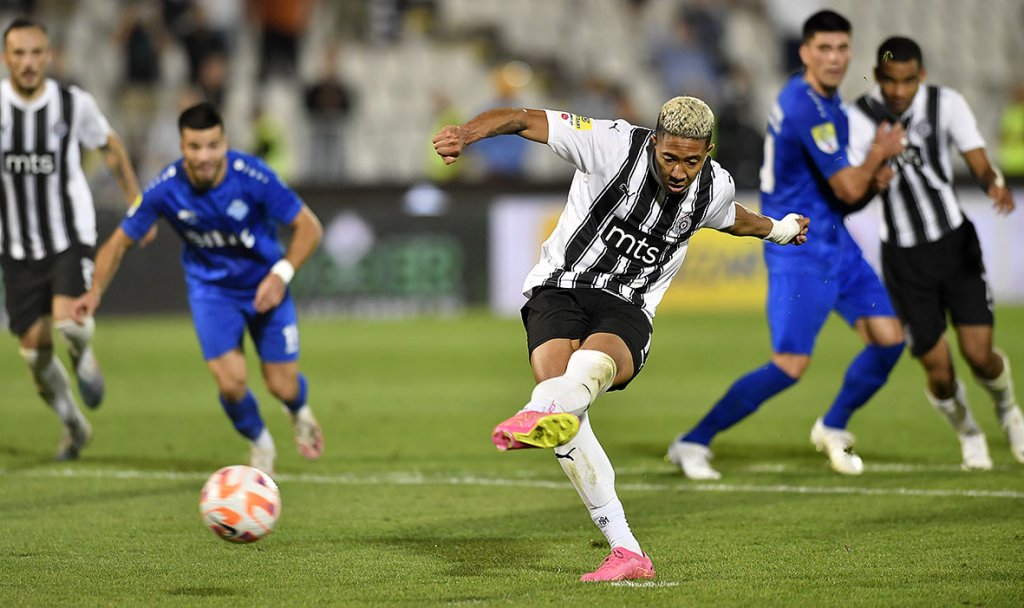 Partizan - Radnik Surdulica 3:2 - gol Saldanje za izjednačnenje 