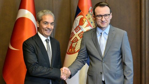 O TOKU DIJALOGA BEOGRADA I PRIŠTINE: Direktor Kancelarije za KiM sa ambasadorom Turske u Srbiji
