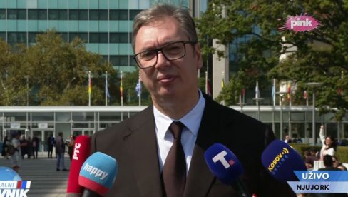 OVO VALJDA NIJE SMELO DA SE IZGOVORI: Vučić o reakcijama na njegov govor na Generalnoj senici UN
