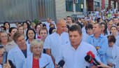 ZBOG SMRTI BEBE PREDUZETE SVE ZAKONSKE MERE: Skup zaposlenih u Opštoj bolnici u Nikšiću