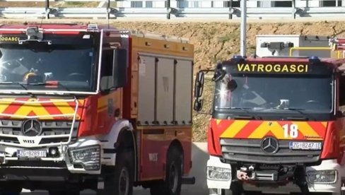 PRILIKOM GAŠENJA POŽARA PRONAŠLI TELO: Vatrogasci u Hrvatskoj zatekli jeziv prizor