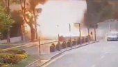 SNIMLJEN TRENUTAK TERORISTIČKOG NAPADA U ANKARI:  Bomba detonirana u blizini zgrade Ministarstva unutrašnjih poslova (VIDEO)