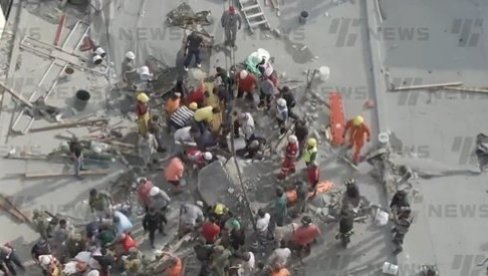 DEVET OSOBA STRADALO U CRKVI: Urušio se krov, 40 povređenih, a strahuje se da ima još žrtava (VIDEO)